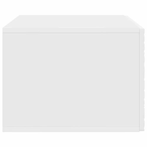 TV ormar za zid 78,5 x 31 cm Bijela Konstruirano drvo Zidne - Bijela 78,5 x 31 cm Cijena