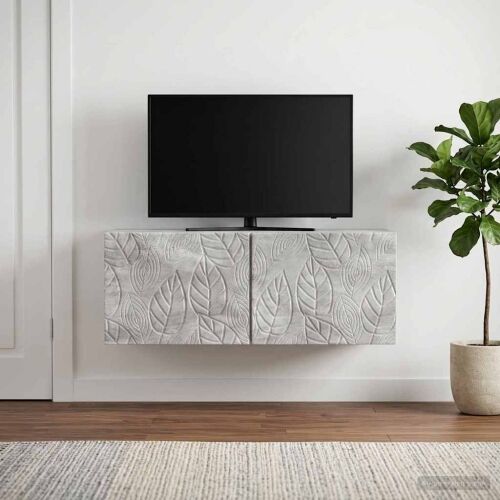TV ormar za zid 78,5 x 31 cm Betonska siva Konstruirano drvo - Betonska siva 78,5 x 31 cm Cijena