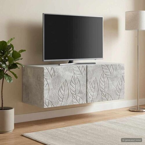 TV ormar za zid 78,5 x 31 cm Betonska siva Konstruirano drvo - Betonska siva 78,5 x 31 cm Cijena