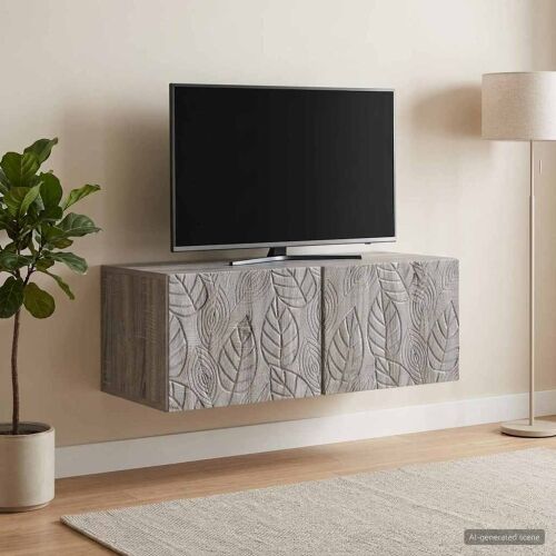 TV ormar za zid 78,5 x 31 cm Siva Sonoma Konstruirano drvo - Siva Sonoma 78,5 x 31 cm Cijena