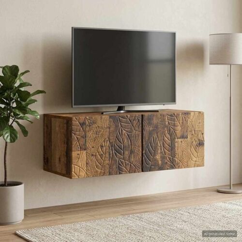 TV ormar za zid 78,5 x 31 cm Staro drvo Konstruirano drvo Zidne - Staro drvo 78,5 x 31 cm Cijena
