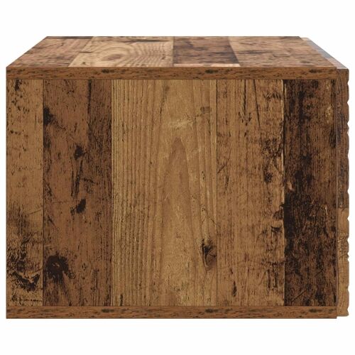 TV ormar za zid 78,5 x 31 cm Staro drvo Konstruirano drvo Zidne - Staro drvo 78,5 x 31 cm Cijena