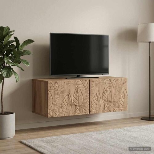 TV ormar za zid 78,5 x 31 cm Hrast artisan Konstruirano drvo - Hrast artisan 78,5 x 31 cm Cijena