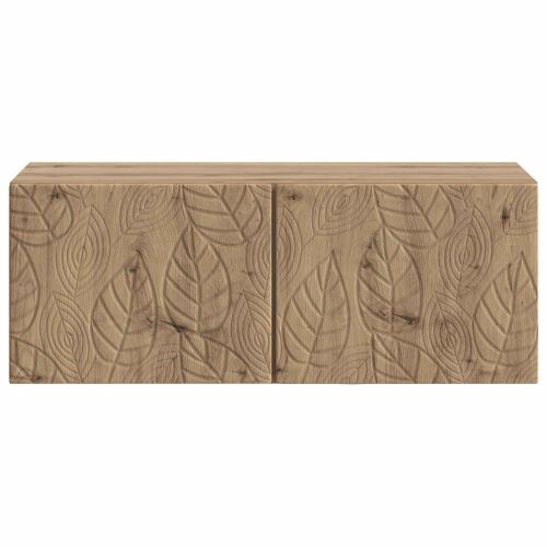 TV ormar za zid 78,5 x 31 cm Hrast artisan Konstruirano drvo - Hrast artisan 78,5 x 31 cm Cijena