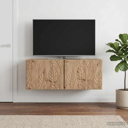 TV ormar za zid 78,5 x 31 cm Hrast artisan Konstruirano drvo - Hrast artisan 78,5 x 31 cm Cijena
