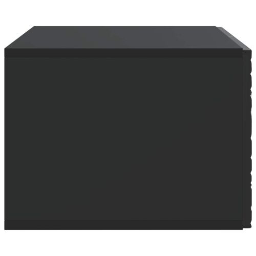 TV ormar za zid 98 x 31 cm Crna Konstruirano drvo Zidne - Crna 98 x 31 cm Cijena