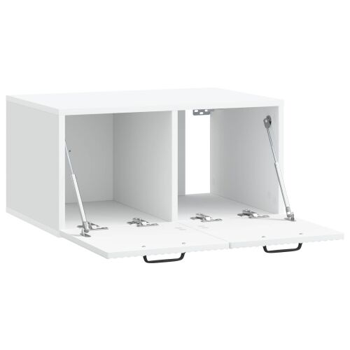TV ormar za zid Bijela 59,5 x 41 x 30 cm Konstruirano drvo - Bijela 59,5 x 41 cm Cijena