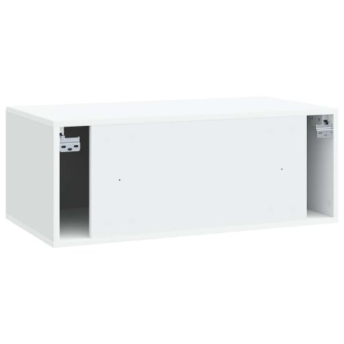 TV ormar za zid Bijela 78,5 x 41 x 30 cm Konstruirano drvo - Bijela 78,5 x 41 cm Cijena