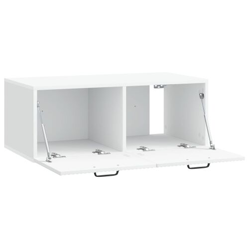 TV ormar za zid Bijela 78,5 x 41 x 30 cm Konstruirano drvo - Bijela 78,5 x 41 cm Cijena