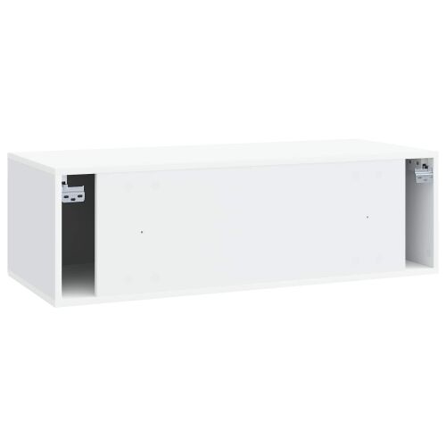 TV ormar za zid Zidne Bijela 98 x 41 x 30 cm Konstruirano drvo - Bijela 98 x 41 cm Cijena