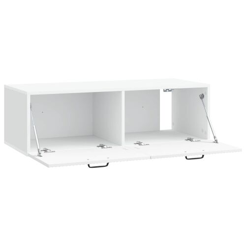TV ormar za zid Zidne Bijela 98 x 41 x 30 cm Konstruirano drvo - Bijela 98 x 41 cm Cijena