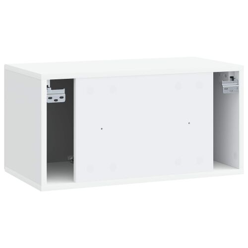 TV ormar za zid Bijela 59,5 x 31 x 30 cm Konstruirano drvo - Bijela 59,5 x 31 cm Cijena