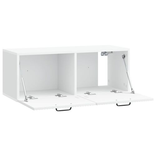 TV ormar za zid Bijela 78,5 x 31 x 30 cm Konstruirano drvo - Bijela 78,5 x 31 cm Cijena