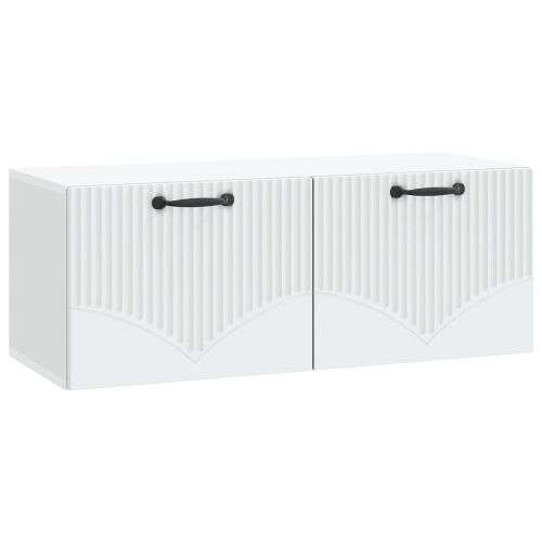 TV ormar za zid Bijela 78,5 x 31 x 30 cm Konstruirano drvo - Bijela 78,5 x 31 cm Cijena