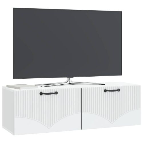 TV ormar za zid Zidne Bijela 98 x 31 x 30 cm Konstruirano drvo - Bijela 98 x 31 cm Cijena