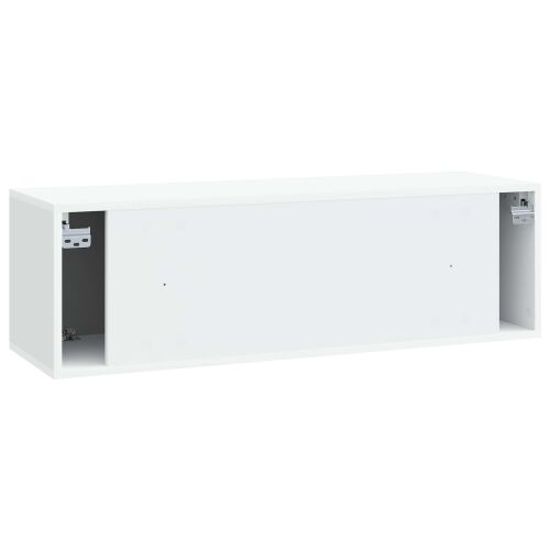 TV ormar za zid Zidne Bijela 98 x 31 x 30 cm Konstruirano drvo - Bijela 98 x 31 cm Cijena