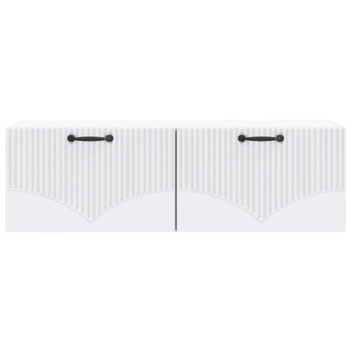 TV ormar za zid Zidne Bijela 98 x 31 x 30 cm Konstruirano drvo - Bijela 98 x 31 cm Cijena
