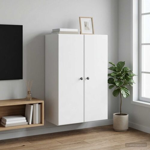 Ormar za montažu na zid Bijela 66 x 34,5 x 90 cm - Bijela 66 x 34,5 x 90 cm Cijena