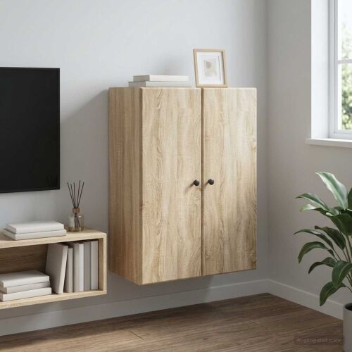 Ormar za montažu na zid 66 x 34,5 x 90 cm Konstruirano drvo - Hrast sonoma 66 x 34,5 x 90 cm Cijena