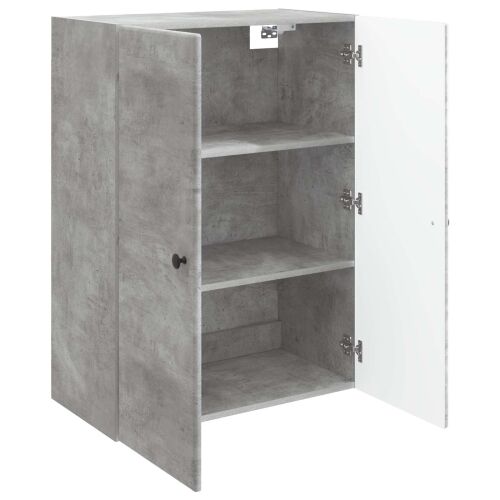 Ormar za montažu na zid 66 x 34,5 x 90 cm Konstruirano drvo - Betonska siva 66 x 34,5 x 90 cm Cijena