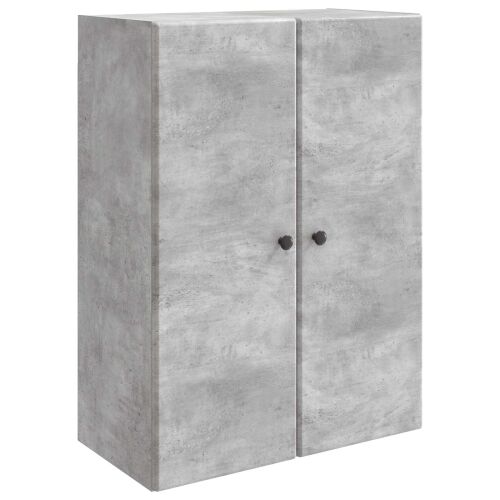 Ormar za montažu na zid 66 x 34,5 x 90 cm Konstruirano drvo - Betonska siva 66 x 34,5 x 90 cm Cijena
