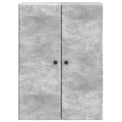 Ormar za montažu na zid 66 x 34,5 x 90 cm Konstruirano drvo - Betonska siva 66 x 34,5 x 90 cm Cijena