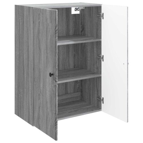 Ormar za montažu na zid 66 x 34,5 x 90 cm Konstruirano drvo - Siva Sonoma 66 x 34,5 x 90 cm Cijena
