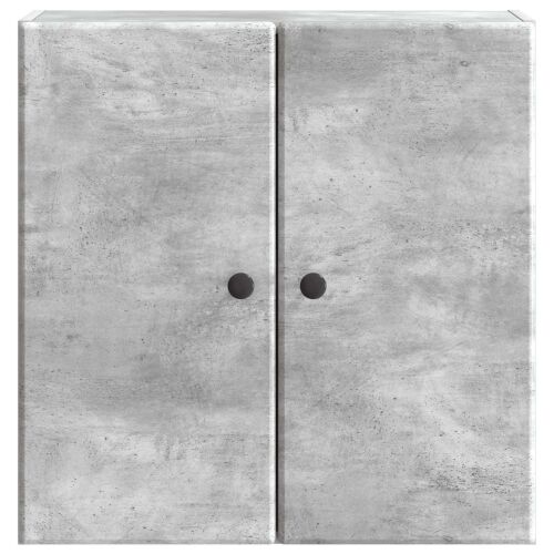 Ormar za montažu na zid 59 x 31 x 60 cm Konstruirano drvo - Betonska siva 59 x 31 x 60 cm Cijena