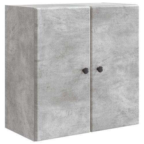 Ormar za montažu na zid 59 x 31 x 60 cm Konstruirano drvo - Betonska siva 59 x 31 x 60 cm Cijena