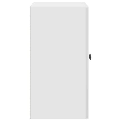 Ormar za montažu na zid 59 x 31 x 60 cm Konstruirano drvo - Bijela visokog sjaja 59 x 31 x 60 cm Cijena