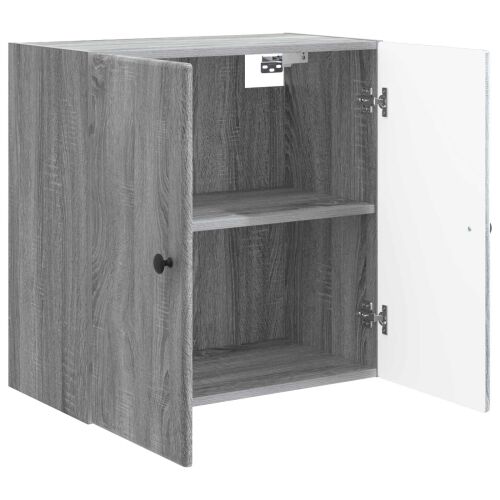 Ormar za montažu na zid 59 x 31 x 60 cm Konstruirano drvo - Siva Sonoma 59 x 31 x 60 cm Cijena