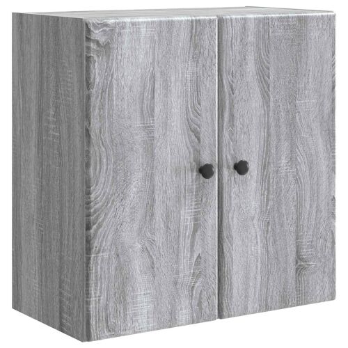 Ormar za montažu na zid 59 x 31 x 60 cm Konstruirano drvo - Siva Sonoma 59 x 31 x 60 cm Cijena