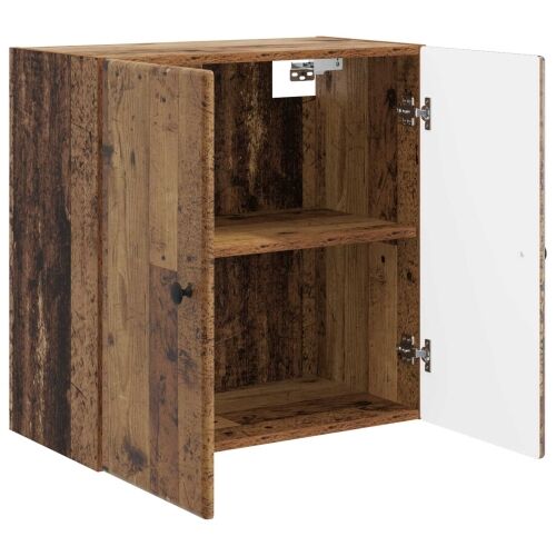 Ormar za montažu na zid 59 x 31 x 60 cm Konstruirano drvo - Staro drvo 59 x 31 x 60 cm Cijena