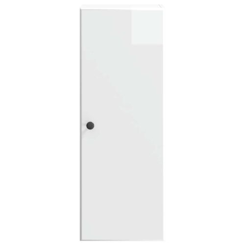 Ormar za montažu na zid 33 x 34,5 x 90 cm Konstruirano drvo - Bijela visokog sjaja 33 x 34,5 x 90 cm Cijena
