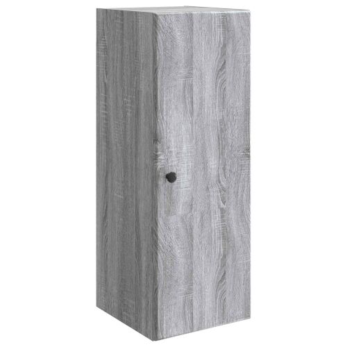 Ormar za montažu na zid 33 x 34,5 x 90 cm Konstruirano drvo - Siva Sonoma 33 x 34,5 x 90 cm Cijena