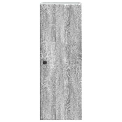 Ormar za montažu na zid 33 x 34,5 x 90 cm Konstruirano drvo - Siva Sonoma 33 x 34,5 x 90 cm Cijena