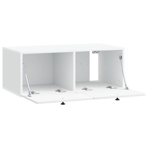 TV ormar za zid 78,5 x 41 x 30 cm Bijela Konstruirano drvo - Bijela 78,5 x 41 cm Cijena
