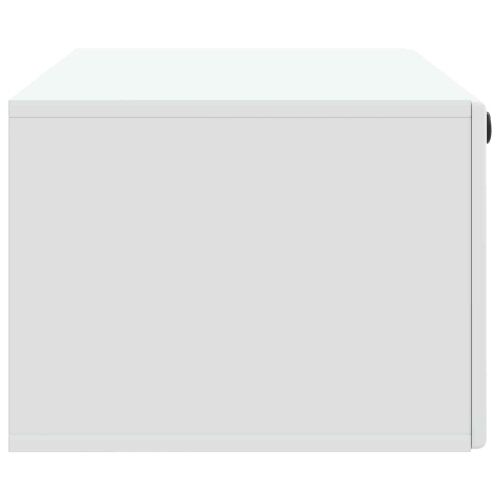 TV ormar za zid 98 x 41 x 30 cm Bijela Konstruirano drvo Zidne - Bijela 98 x 41 cm Cijena
