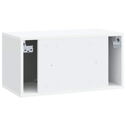 TV ormar za zid 59,5 x 31 x 30 cm Bijela Konstruirano drvo - Bijela 59,5 x 31 cm Cijena