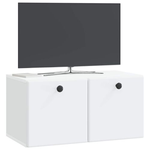 TV ormar za zid 59,5 x 31 x 30 cm Bijela Konstruirano drvo - Bijela 59,5 x 31 cm Cijena
