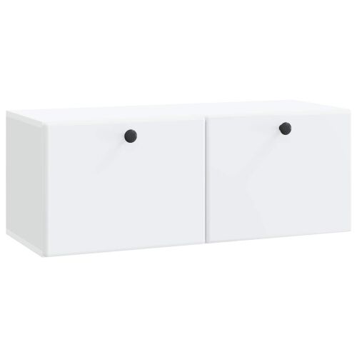 TV ormar za zid 78,5 x 31 x 30 cm Bijela Konstruirano drvo - Bijela 78,5 x 31 cm Cijena