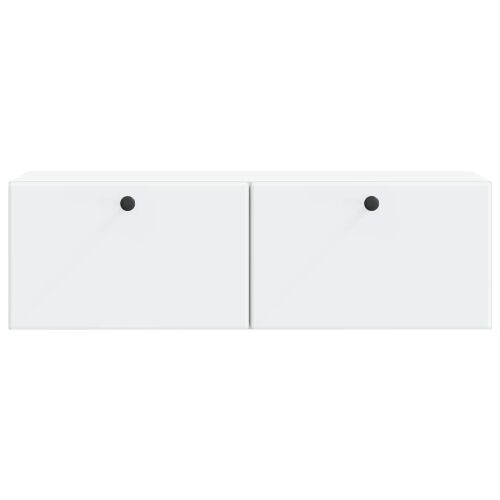 TV ormar za zid 98 x 31 x 30 cm Bijela Konstruirano drvo Zidne - Bijela 98 x 31 cm Cijena