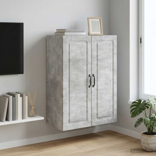 Ormar za montažu na zid 66 x 34,5 x 90 cm Konstruirano drvo - Beton siva 66 x 34,5 x 90 cm Cijena