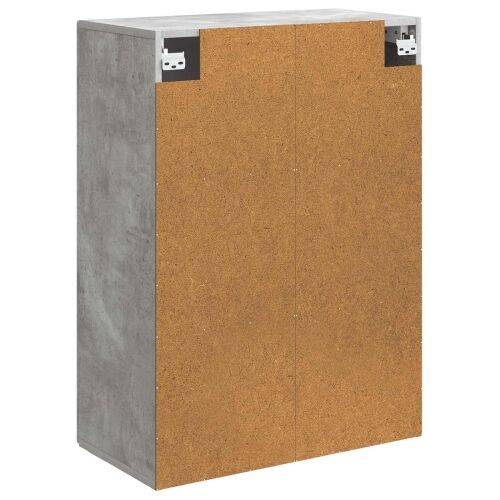 Ormar za montažu na zid 66 x 34,5 x 90 cm Konstruirano drvo - Beton siva 66 x 34,5 x 90 cm Cijena