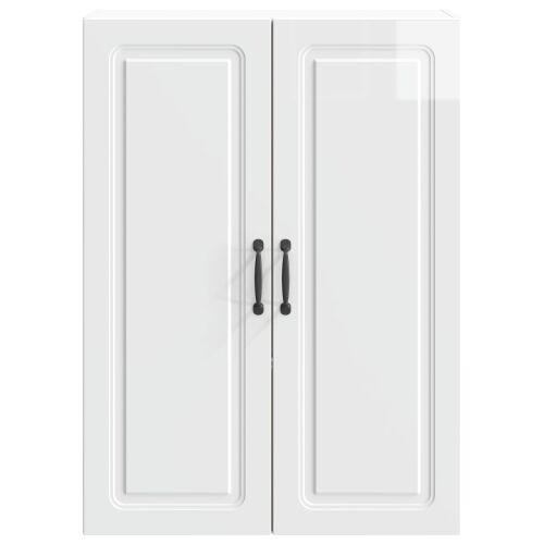 Ormar za montažu na zid 66 x 34,5 x 90 cm Konstruirano drvo - Visoko sjajno bijela 66 x 34,5 x 90 cm Cijena