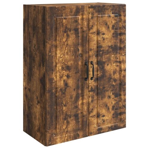 Ormar za montažu na zid 66 x 34,5 x 90 cm Konstruirano drvo - Dimljeni hrast 66 x 34,5 x 90 cm Cijena