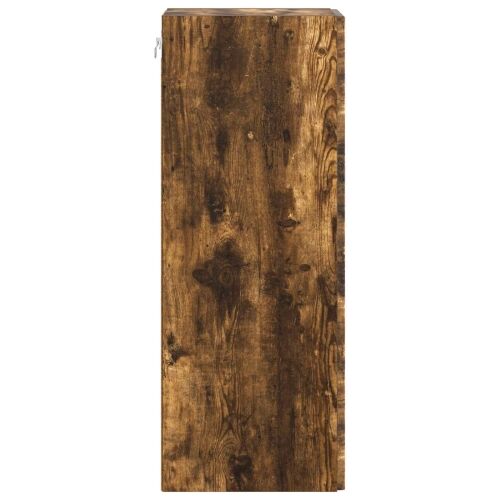 Ormar za montažu na zid 66 x 34,5 x 90 cm Konstruirano drvo - Dimljeni hrast 66 x 34,5 x 90 cm Cijena