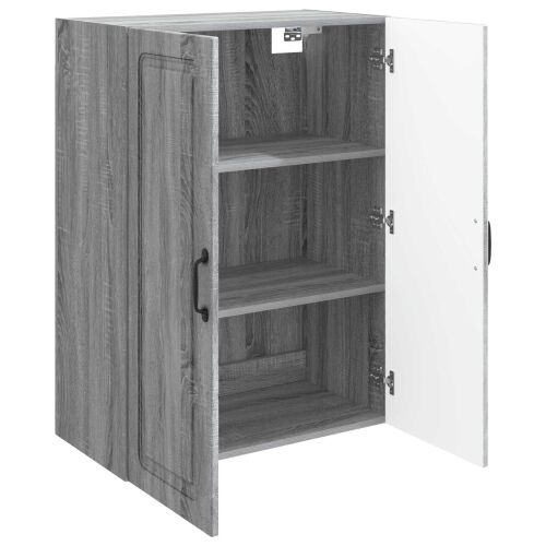 Ormar za montažu na zid 66 x 34,5 x 90 cm Konstruirano drvo - Sivi hrast sonoma 66 x 34,5 x 90 cm Cijena