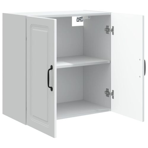 Ormar za montažu na zid 59 x 31 x 60 cm Konstruirano drvo - Bijela 59 x 31 x 60 cm Cijena