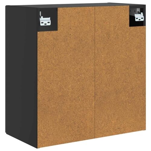 Ormar za montažu na zid 59 x 31 x 60 cm Konstruirano drvo Crna - Crna 59 x 31 x 60 cm Cijena